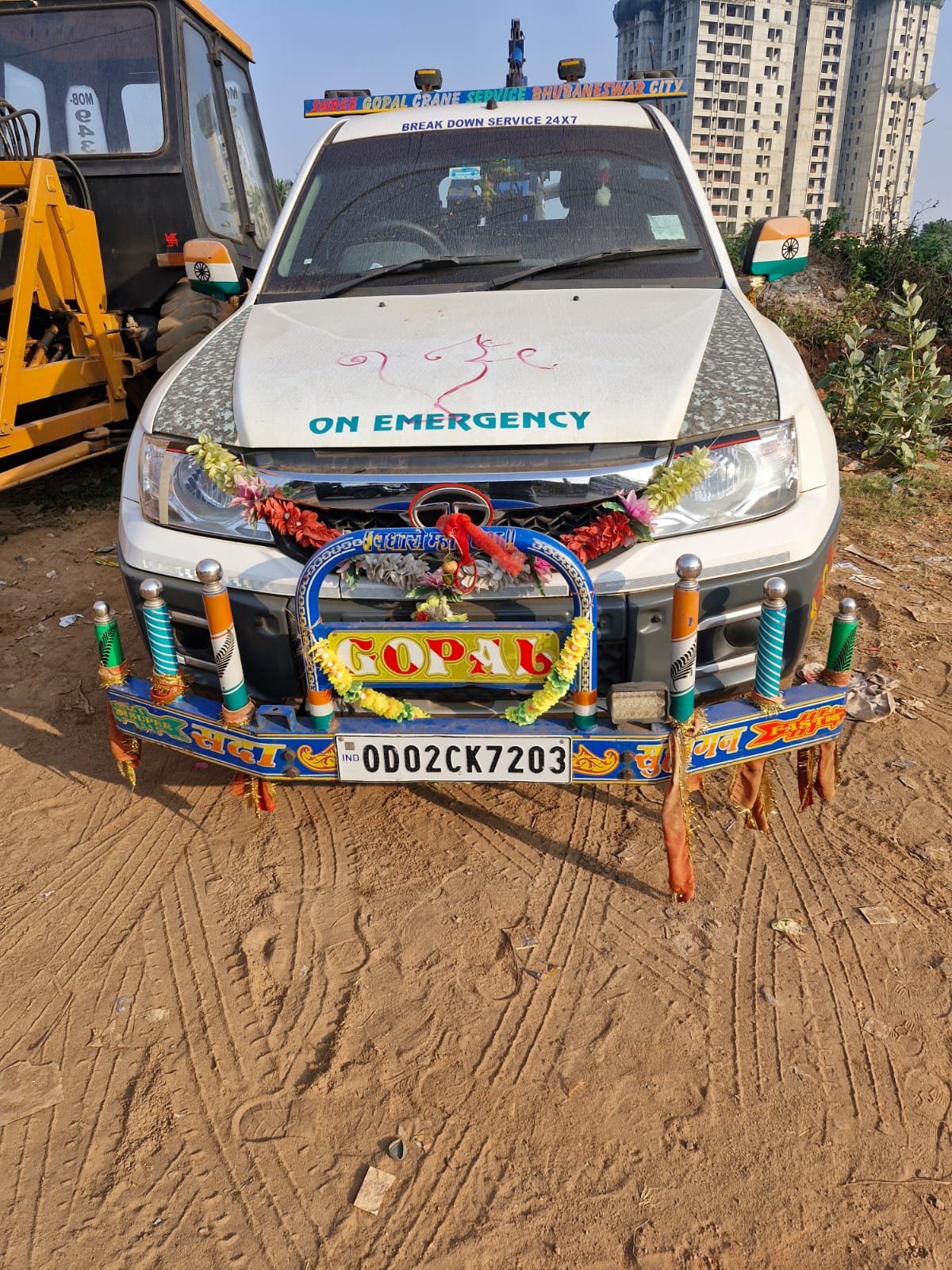 Professional towing service